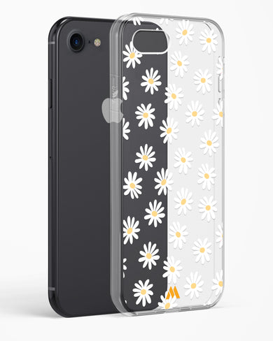 Magnolias on Lavender Crystal Clear Transparent Case-(Apple)