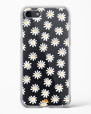 Magnolias on Lavender Crystal Clear Transparent Case-(Apple)