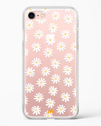 Magnolias on Lavender Crystal Clear Transparent Case-(Apple)