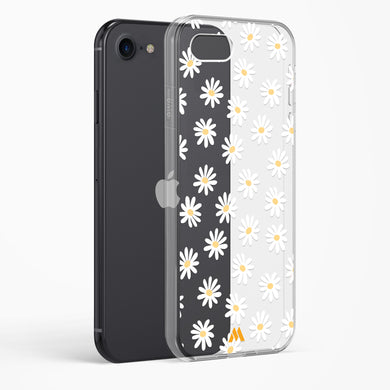 Magnolias on Lavender Crystal Clear Transparent Case-(Apple)