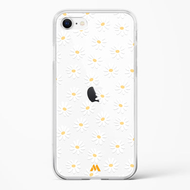 Magnolias on Lavender Crystal Clear Transparent Case-(Apple)