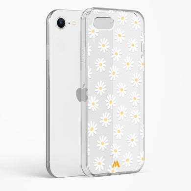 Magnolias on Lavender Crystal Clear Transparent Case-(Apple)