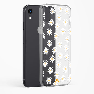 Magnolias on Lavender Crystal Clear Transparent Case-(Apple)