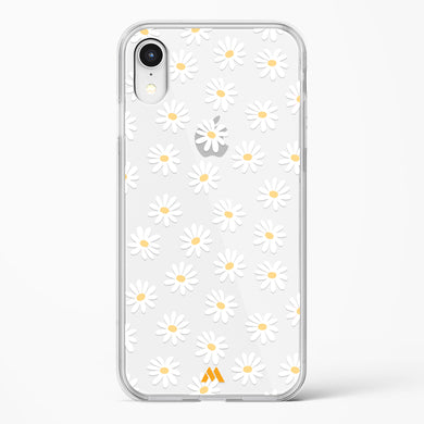 Magnolias on Lavender Crystal Clear Transparent Case-(Apple)