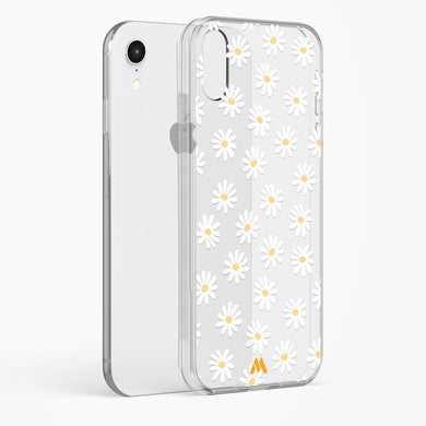 Magnolias on Lavender Crystal Clear Transparent Case-(Apple)