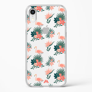 Spring At The Watering Hole Crystal Clear Transparent Case-(Apple)