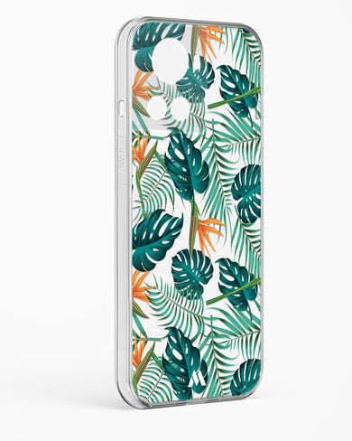 Jungle Leaves Crystal Clear Transparent Case-(OnePlus)