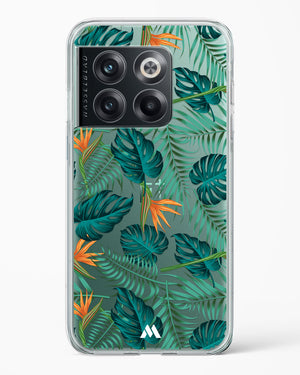 Jungle Leaves Crystal Clear Transparent Case-(OnePlus)