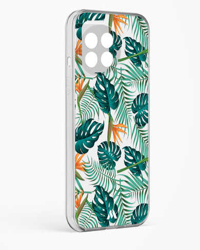 Jungle Leaves Crystal Clear Transparent Case-(OnePlus)