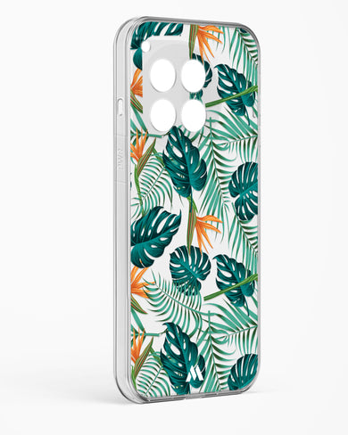 Jungle Leaves Crystal Clear Transparent Case-(OnePlus)