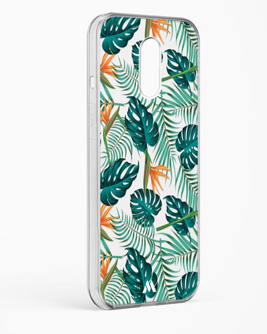 Jungle Leaves Crystal Clear Transparent Case-(OnePlus)