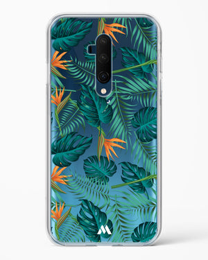 Jungle Leaves Crystal Clear Transparent Case-(OnePlus)