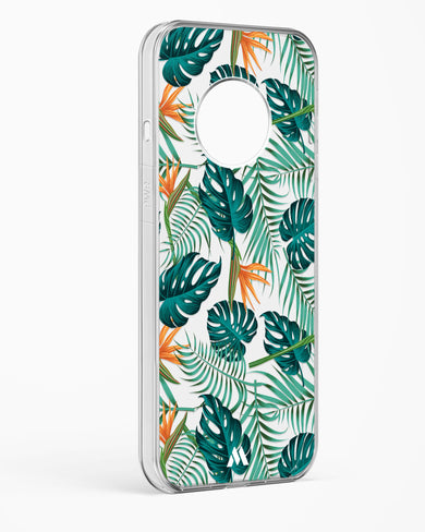Jungle Leaves Crystal Clear Transparent Case-(OnePlus)