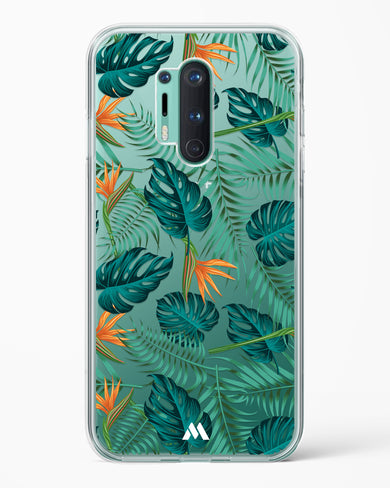 Jungle Leaves Crystal Clear Transparent Case-(OnePlus)