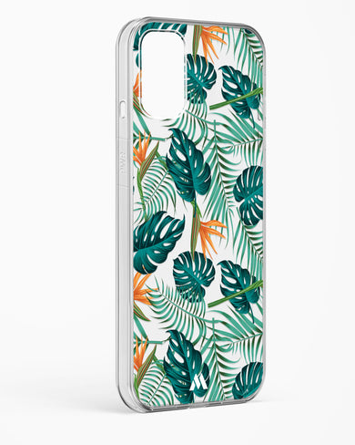 Jungle Leaves Crystal Clear Transparent Case-(OnePlus)