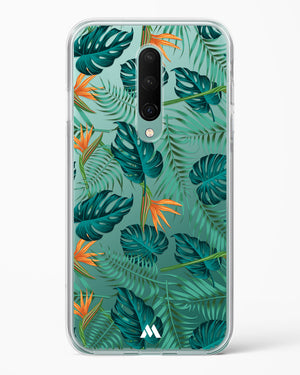 Jungle Leaves Crystal Clear Transparent Case-(OnePlus)