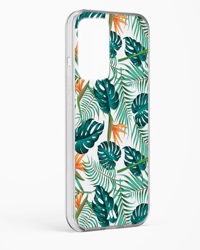 Jungle Leaves Crystal Clear Transparent Case-(OnePlus)