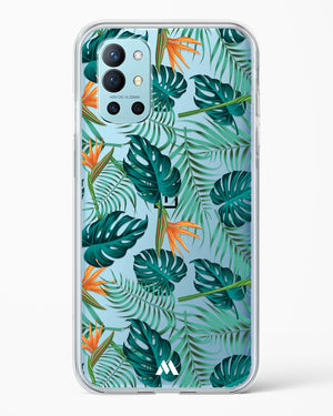Jungle Leaves Crystal Clear Transparent Case-(OnePlus)