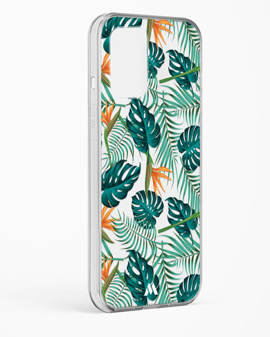 Jungle Leaves Crystal Clear Transparent Case-(OnePlus)