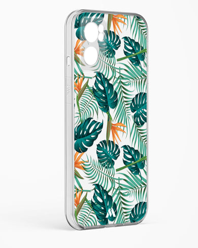 Jungle Leaves Crystal Clear Transparent Case-(OnePlus)