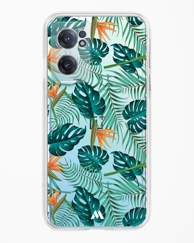 Jungle Leaves Crystal Clear Transparent Case-(OnePlus)