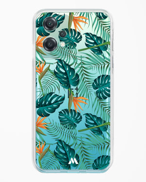 Jungle Leaves Crystal Clear Transparent Case-(OnePlus)