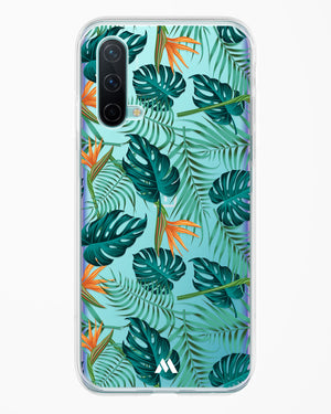 Jungle Leaves Crystal Clear Transparent Case-(OnePlus)