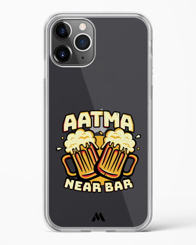 Aatma Near Bar Crystal Clear Transparent Case-(Apple)