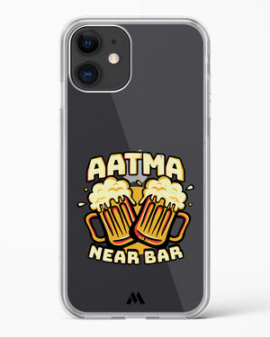 Aatma Near Bar Crystal Clear Transparent Case-(Apple)