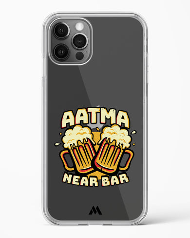 Aatma Near Bar Crystal Clear Transparent Case-(Apple)