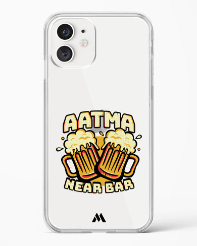 Aatma Near Bar Crystal Clear Transparent Case-(Apple)