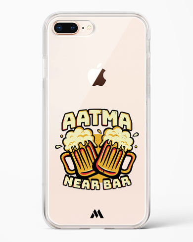 Aatma Near Bar Crystal Clear Transparent Case-(Apple)