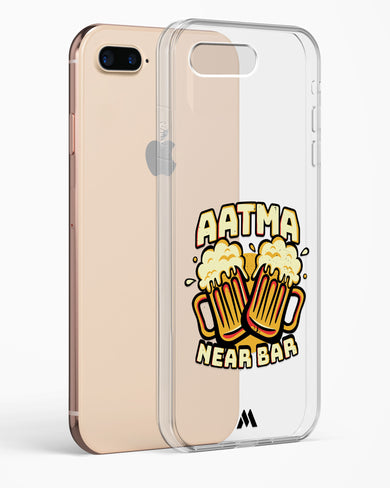 Aatma Near Bar Crystal Clear Transparent Case-(Apple)