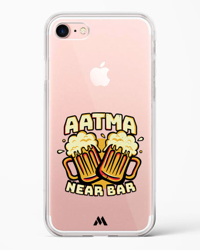 Aatma Near Bar Crystal Clear Transparent Case-(Apple)