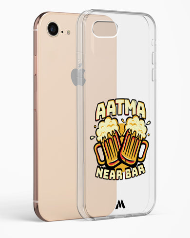 Aatma Near Bar Crystal Clear Transparent Case-(Apple)