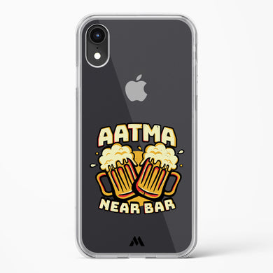 Aatma Near Bar Crystal Clear Transparent Case-(Apple)