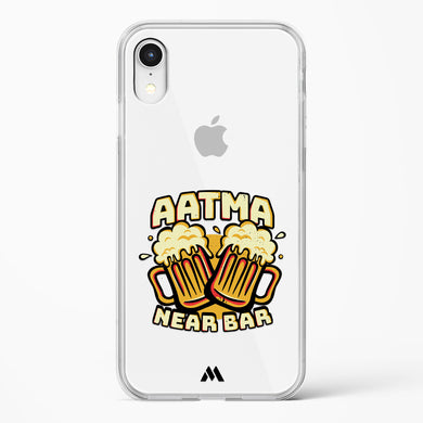 Aatma Near Bar Crystal Clear Transparent Case-(Apple)