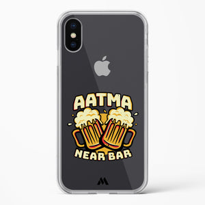 Aatma Near Bar Crystal Clear Transparent Case-(Apple)