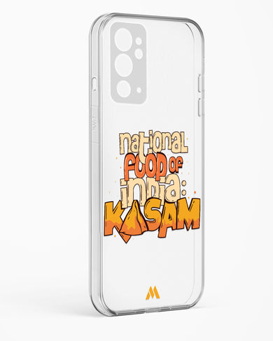 National Food Kasam Crystal Clear Transparent Case-(OnePlus)