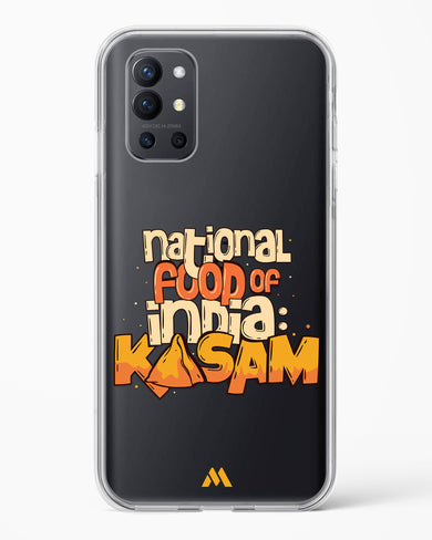 National Food Kasam Crystal Clear Transparent Case-(OnePlus)