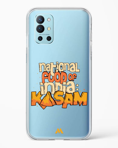 National Food Kasam Crystal Clear Transparent Case-(OnePlus)