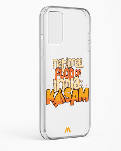 National Food Kasam Crystal Clear Transparent Case-(OnePlus)