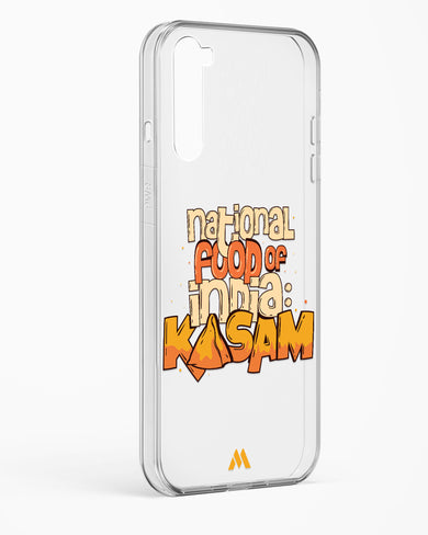 National Food Kasam Crystal Clear Transparent Case-(OnePlus)