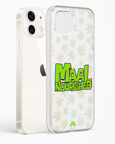 Maal Nourished Crystal Clear Transparent Case-(Apple)