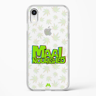 Maal Nourished Crystal Clear Transparent Case-(Apple)