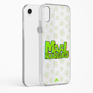 Maal Nourished Crystal Clear Transparent Case-(Apple)