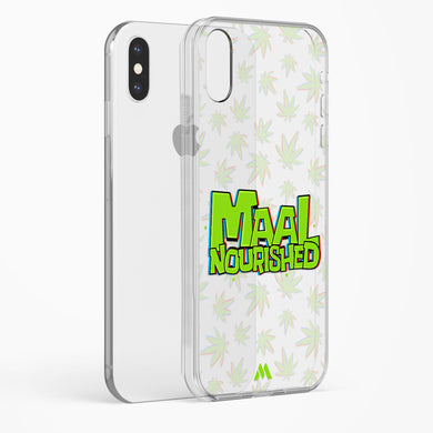 Maal Nourished Crystal Clear Transparent Case-(Apple)