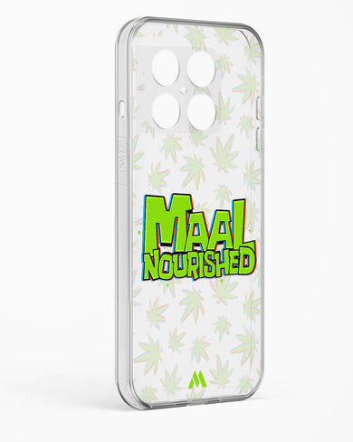 Maal Nourished Crystal Clear Transparent Case-(OnePlus)