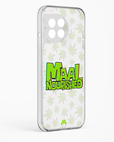 Maal Nourished Crystal Clear Transparent Case-(OnePlus)