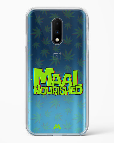 Maal Nourished Crystal Clear Transparent Case-(OnePlus)